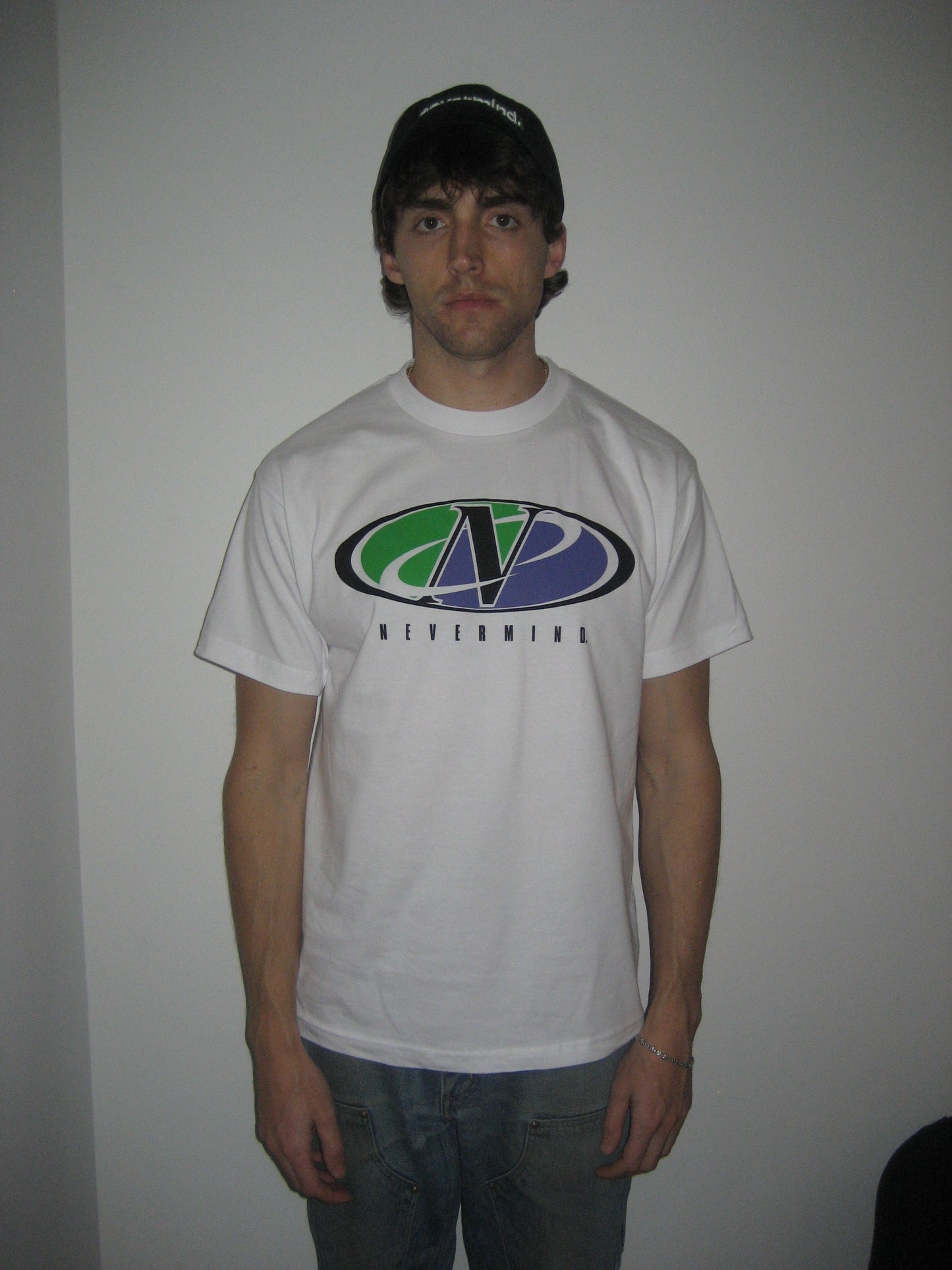 sporty logo tee