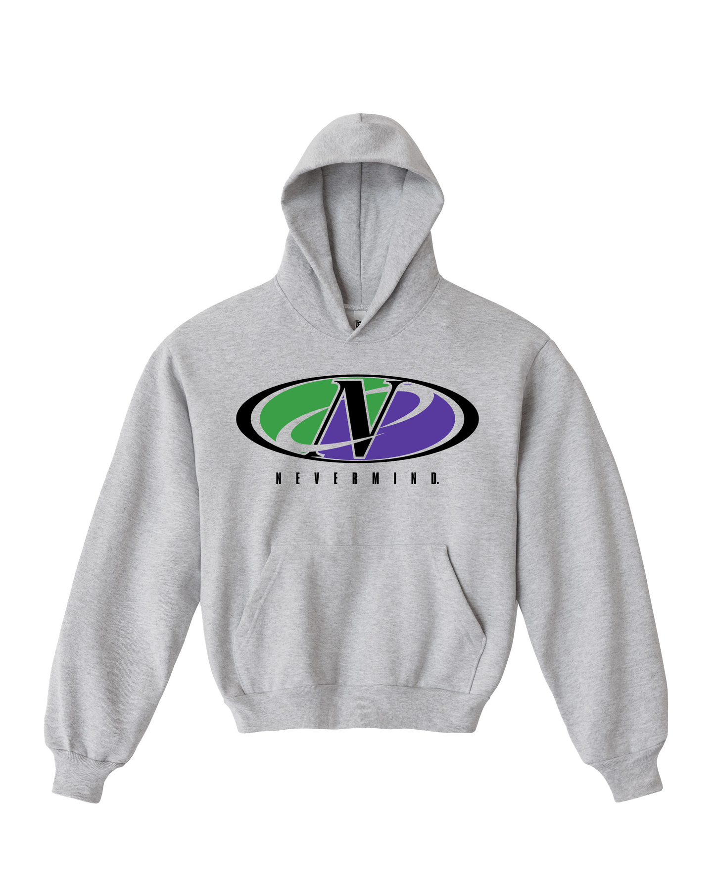 sporty logo hoodie